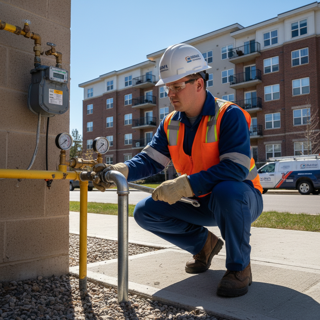 Gas Line Work